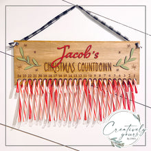 Load image into Gallery viewer, Candy Cane Christmas Countdown
