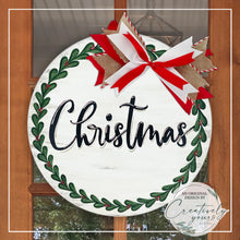 Load image into Gallery viewer, Merry Christmas Double Door Hangers