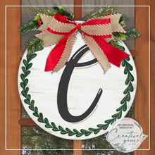 Load image into Gallery viewer, Monogram Door Hanger