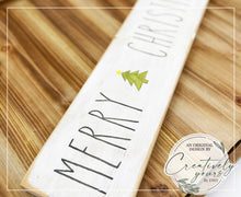 Load image into Gallery viewer, Merry Christmas Holiday Sign