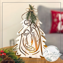 Load image into Gallery viewer, Nativity Votive Holder