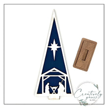 Load image into Gallery viewer, Nativity Trees Set