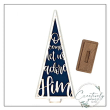 Load image into Gallery viewer, Nativity Trees Set