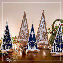 Load image into Gallery viewer, Nativity Trees Set