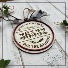 Load image into Gallery viewer, Zip Code (ANY) Ornament