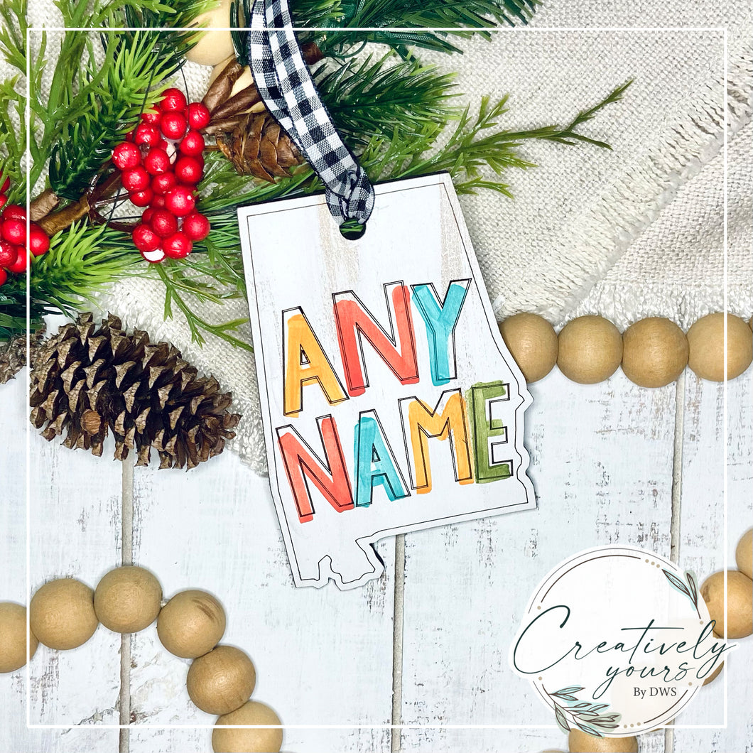 State Ornament - ANY Town