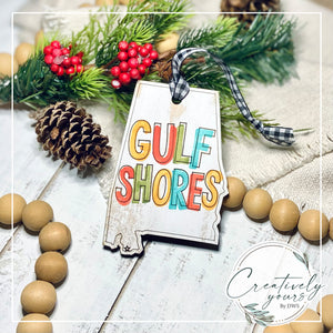 State Ornament - Gulf Shores