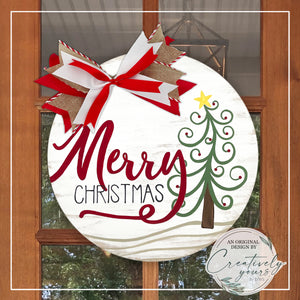 Merry Christmas Door Hanger
