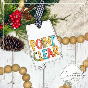 State Ornament - Point Clear