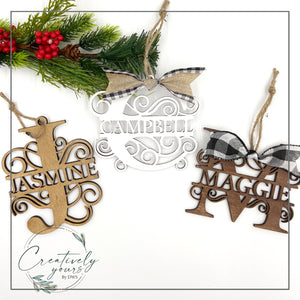 Name Ornament