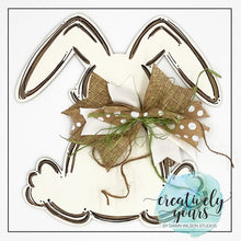 Load image into Gallery viewer, Bunny Door Hanger - Farmhouse
