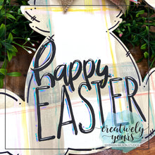 Load image into Gallery viewer, Bunny Door Hanger - Farmhouse
