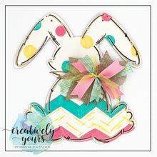 Load image into Gallery viewer, Bunny Door Hanger - Chevron
